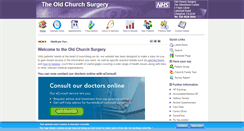 Desktop Screenshot of oldchurchsurgery.org.uk